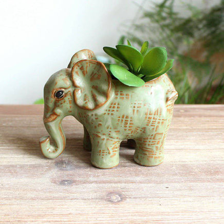 Ceramic Glaze Kiln Succulent Flower Pot - Fun Gifts & More