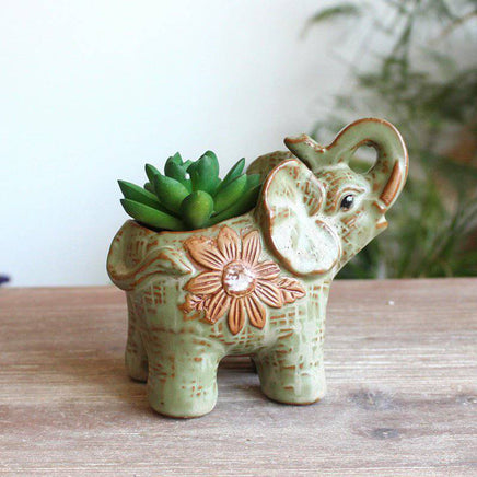 Ceramic Glaze Kiln Succulent Flower Pot - Fun Gifts & More