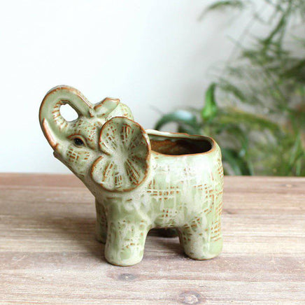 Ceramic Glaze Kiln Succulent Flower Pot - Fun Gifts & More