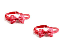 Plaid Pet Tie Cat Dog Scarf Accessories Pet Accessories - Fun Gifts & More