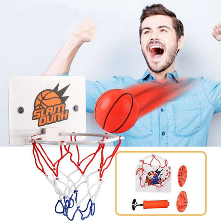 Outdoor Children's Mobile Wall-Mounted Basketball Stand - Fun Gifts & More