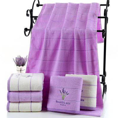 Pure cotton lavender perfumed bath towel - Fun Gifts & More