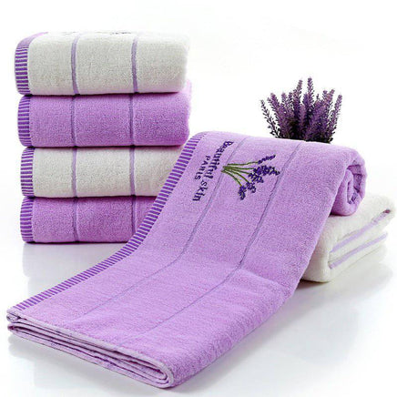 Pure cotton lavender perfumed bath towel - Fun Gifts & More