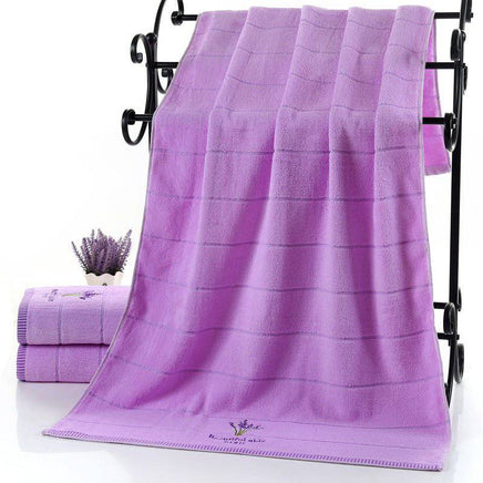 Pure cotton lavender perfumed bath towel - Fun Gifts & More