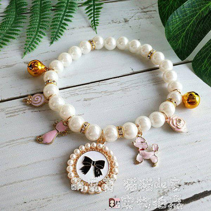 Pet pearl necklace - Fun Gifts & More