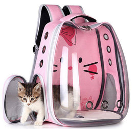 Pet Supplies Pet Backpack Convenient Pet Space Bag Breathable Shoulder Cat Bag Dog Bag - Fun Gifts & More