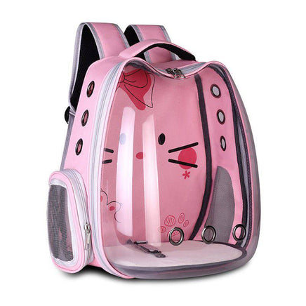 Pet Supplies Pet Backpack Convenient Pet Space Bag Breathable Shoulder Cat Bag Dog Bag - Fun Gifts & More