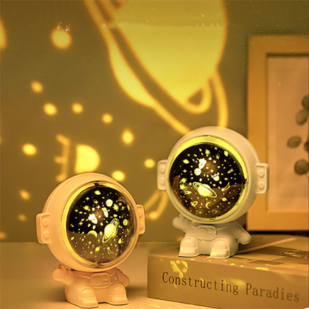 Galaxy Star Projector Starry Sky Night Light Astronaut Lamp Room Decr Gift Child Kids Baby Christmas Spaceman Projection - Fun Gifts & More