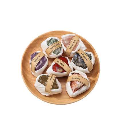 Natural Crystal Raw Stone Ore Gift Set - Fun Gifts & More