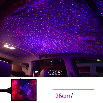 Star Light Projector Party Lights USB LED Light Interior Lighting LED Interior Car Lights Starry Sky Galaxy Night Lights - Fun Gifts & More