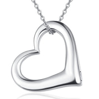 Heart Urn Necklace for Ashes for Women 925 Sterling Silver Cremation Jewelry Necklace Urn - Fun Gifts & More