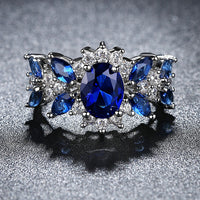 Retro Personality Fashion Baolan Zircon Ring - Fun Gifts & More