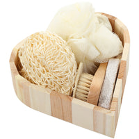 Bathroom Bath Set Love Wooden Barrel Gift Set - Fun Gifts & More