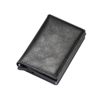 Card Holder Wallet Anti-theft Brush Design - Fun Gifts & More