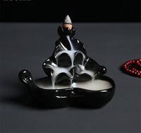 Black Ceramic Incense Burner - Fun Gifts & More