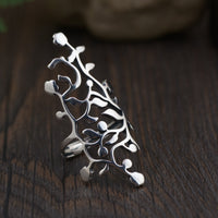 S925 wide silver ring - Fun Gifts & More