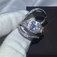 Fashion Explosion Set Ring Full of Diamonds Set Zircon Ring - Fun Gifts & More