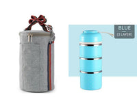 A Portable Stainless Steel Lunch Box - Fun Gifts & More