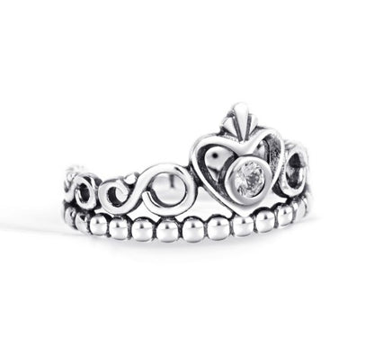 925 Sterling Silver Crown Ring - Fun Gifts & More