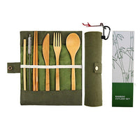 Bamboo portable tableware gift box 11pcs set - Fun Gifts & More