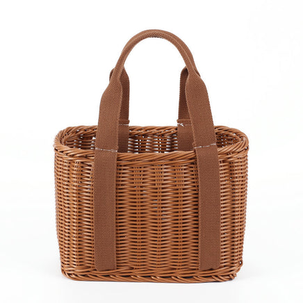 Portable rattan shopping bag - Fun Gifts & More