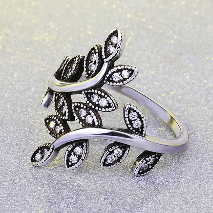 Tree of Life Rings Black Vintage Ring - Fun Gifts & More