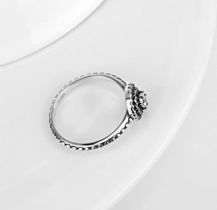 925 Sterling Silver Diamante Ring - Fun Gifts & More