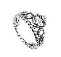 925 Sterling Silver Crown Ring - Fun Gifts & More