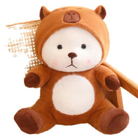 Cute Internet Celebrity Capybara Transformation Bear Plush Toy - Fun Gifts & More