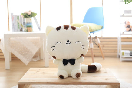 45cm Cute New style cat plush toys stuffed animals colorful big face cat doll kids pillow baby cushion pink/blue - Fun Gifts & More