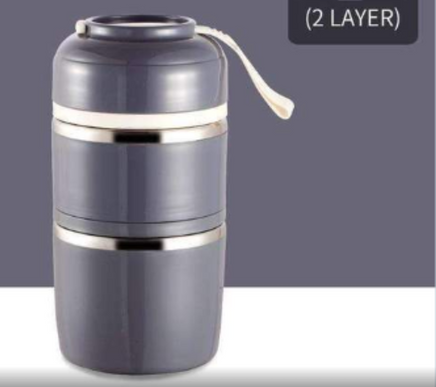 A Portable Stainless Steel Lunch Box - Fun Gifts & More