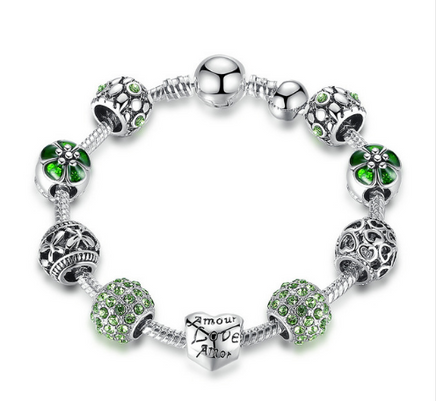 Silver Charm Bracelet - Fun Gifts & More