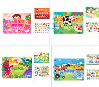 Children's Busy Book Educational Toys Repeated Paste - Fun Gifts & More