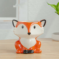 Simple Cartoon Animal Succulent Flower Pot Ceramic Flower Pot - Fun Gifts & More