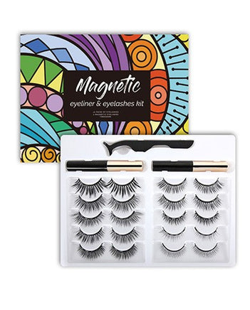 3d Magnet Eyelashes Thick Natural Eyelashes - Fun Gifts & More