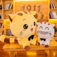 Cute Big Face Cat Doll Plush Pillow