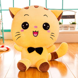 Cute Big Face Cat Doll Plush Pillow