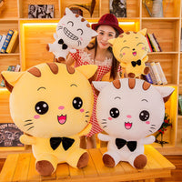 Cute Big Face Cat Doll Plush Pillow