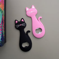 Cat fridge magnetic bottle opener - Fun Gifts & More