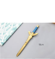 Angel Wing Sword Gel Pen Gold Silver Sword Black Gel Pen - Fun Gifts & More