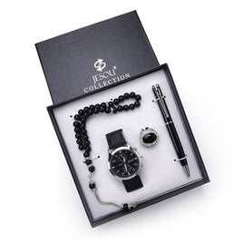 Set Boutique Gift Set Ring Rosary Quartz Watch Pen - Fun Gifts & More