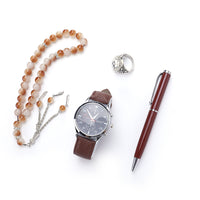 Set Boutique Gift Set Ring Rosary Quartz Watch Pen - Fun Gifts & More