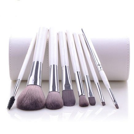 New 8 Makeup Brush Set, Eye Shadow, Blush, Foundation Brush, Makeup And Beauty Tools - Fun Gifts & More