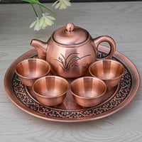 Metal Craft Orchid Creative Tea Set Gift Set - Fun Gifts & More