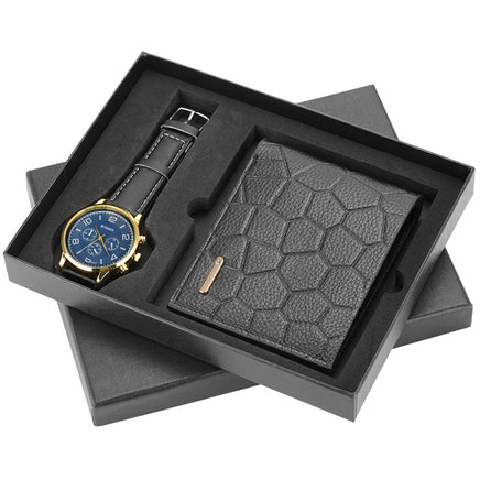 Boutique Gift Set Wallet Cool Belt Quartz Watch - Fun Gifts & More