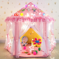 Portable Children's Tent for Kids Tent Toys Girls Princess Castle Tipi Infantil Children's House Vigvam Teepee Baby Tent Gifts - Fun Gifts & More