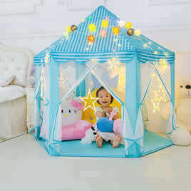 Portable Children's Tent for Kids Tent Toys Girls Princess Castle Tipi Infantil Children's House Vigvam Teepee Baby Tent Gifts - Fun Gifts & More