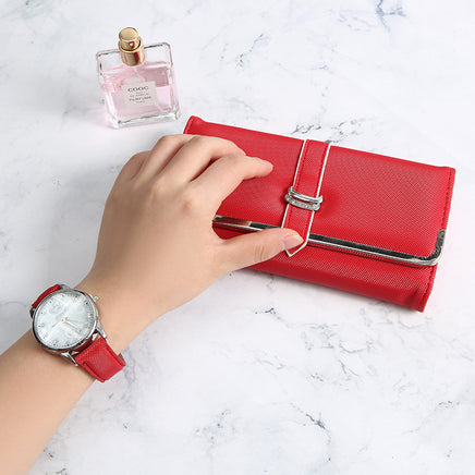 New Product Trendy Fashion Wallet Watch Set Box With Exquisite Gift Box Valentine'S Day Gift Ladies Gift Set - Fun Gifts & More