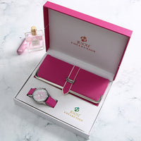 New Product Trendy Fashion Wallet Watch Set Box With Exquisite Gift Box Valentine'S Day Gift Ladies Gift Set - Fun Gifts & More