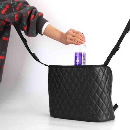 Car Storage Bag Handbag Holder Car Seat Storage Organizer Handbag Holder Auto Interior Stowing Tidying Car Middle Organizer - Fun Gifts & More